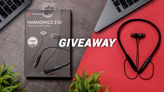 Portronics Harmonics 230 Review (GIVEAWAY) 🎁 | Best BUDGET Neckband Bluetooth | Swanky Abhi