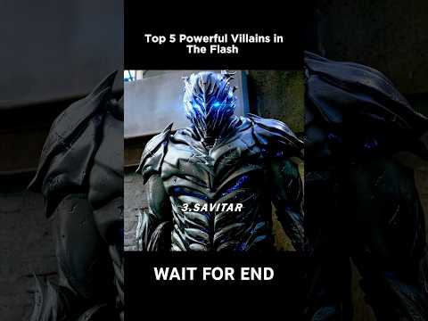 Top 5 Powerful Villains In the flash #theflash #Shorts