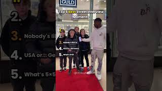 Top 5 Best Street Interview Moments #shorts
