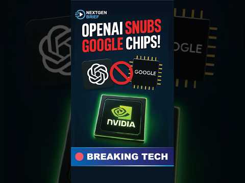 OpenAI FLIPS OFF Google Chips?! Nvidia Wins Again 🚨 #technews