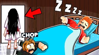 ROBLOX CHOP AND FROSTY ESCAPE HAUNTED HOUSE SITUATION