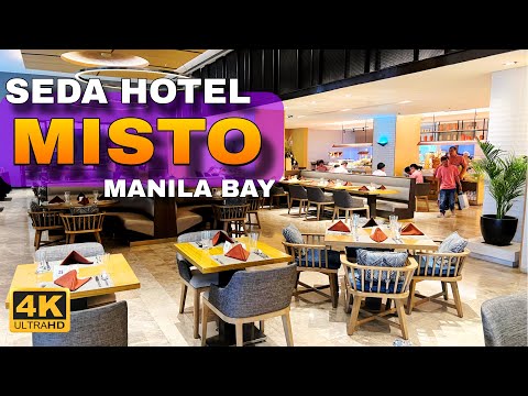 Misto at Seda Hotel Manila Bay: A Must-Try Lunch Buffet Experience 🇵🇭 | 4K Food and Walk Tour |