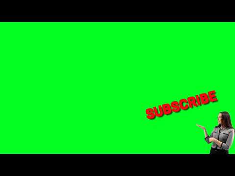 No copyright Green screen like, share and subscribe Animation