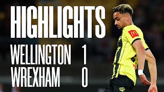 Wellington 1-0 Wrexham | Key Moments | Highlights