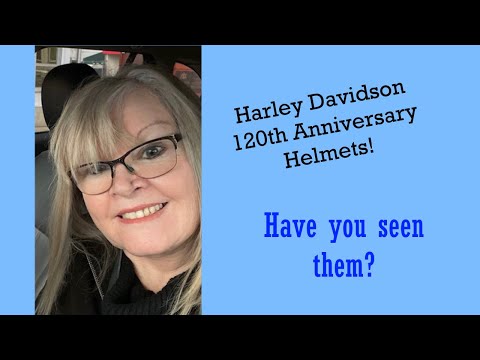Harley Davison 120th Anniversary Helmet