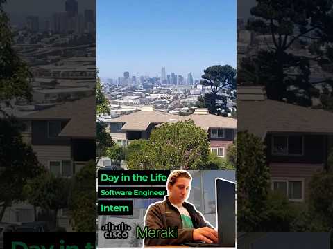 Day in the Life of a Software Engineer Intern #sanfrancisco #shorts #dayinthelife #coding #python