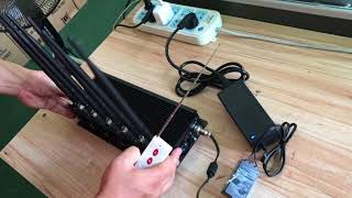 RCJ-40D 6 bands cell phone jammer (GPS,WIFI,4G)