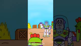 Spike saying goodbye to buzz lightyear #brawlstars #brawlstarsanimation #buzzlightyear