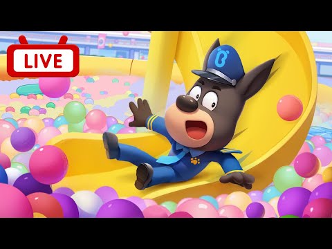 🔴【LIVE】癢癢海洋球 + 更多 | 啦咘啦哆警長的日常 | Kids Cartoon | 熱門動畫合集 | 安全警長啦咘啦哆 Sheriff Labrador | BabyBus 寶寶巴士