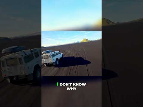 Epic Drift Car Scene Next to Nuclear Silos!