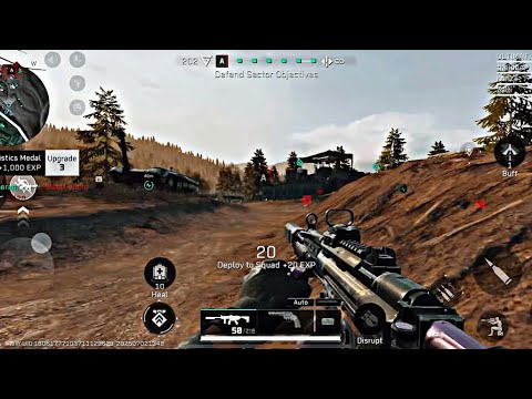 DELTA FORCE MOBILE MP5 STAR COLOR GAMEPLAY HUNTING FOT HIGH KILLS .