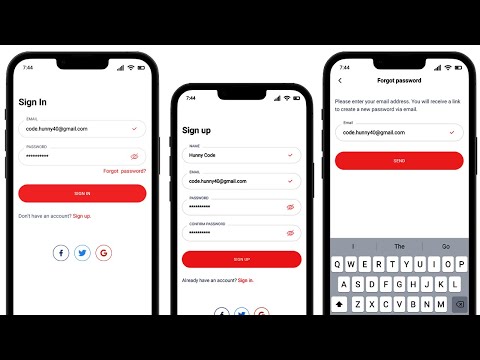 Figma Food Mobile App Design (Part 5) in Hindi
