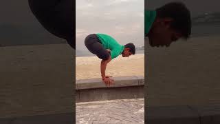 Headstand variation #yoga #yogabody #yogainstructor #yogainspired #yogamaster #yogaflow
