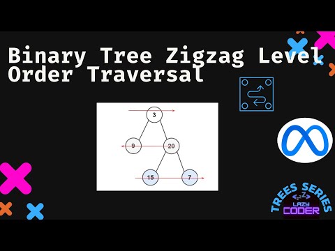 Binary Tree Zigzag Level Order Traversal - Leetcode 103 - BFS - in Hindi