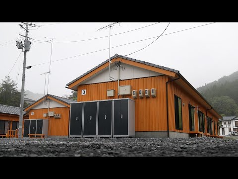 仮設住宅への入居始まる　大船渡山林火災・岩手