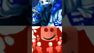 Error 404 Sans vs Creepypasta part 1 #whoisstrongest#error404#sansaus#vs #creepypasta#shorts