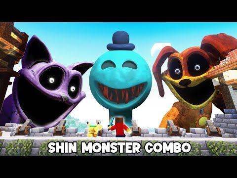 SURVIVING FROM SHIN COMPILATION in Minecraft - Gameplay - Coffin meme