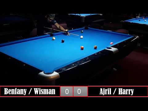 Benfany / Wisman Vs Ajril / Harry 9 Ball Billiard Race to 5