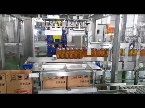 Case Packing  for 2 liter PET bottles