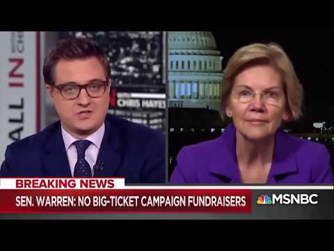 Elizabeth Warren Wants "A Lotta Dark Money!"