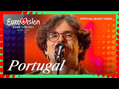 NAPA - Deslocado | Portugal 🇵🇹 | Official Music Video | #Eurovision2025