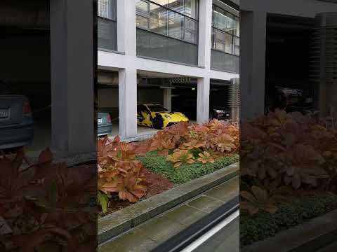 Erwischt! TECHART getunter Porsche am Flughafen in Stuttgart #tuning #porsche #flughafen
