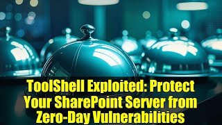 ToolShell Exploited: Protect Your SharePoint Server from Zero-Day Vulnerabilities