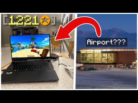 Bedwars But I'm In An Airport???