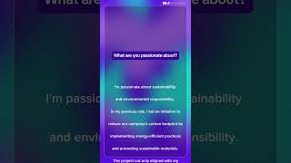 What are you passionate about? Master this common interview question with confidence! #JobInterview