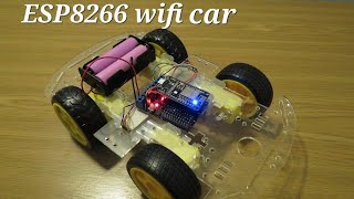 ESP8266 wifi car