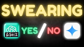 Swearing: Ban or Allow? ChatGPT vs Gemini (Bard) | AI debates
