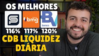 THE BEST DAILY LIQUIDITY CDBs? HOW MUCH DO THEY YIELD? HOW TO INVEST? IS IT WORTH IT? up to 120%