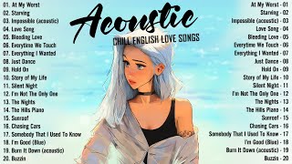 Soft Acoustic Songs 2025 🎈 Best Chill English Acoustic Love Songs 🎈 Top Chill Acoustic Music 2025