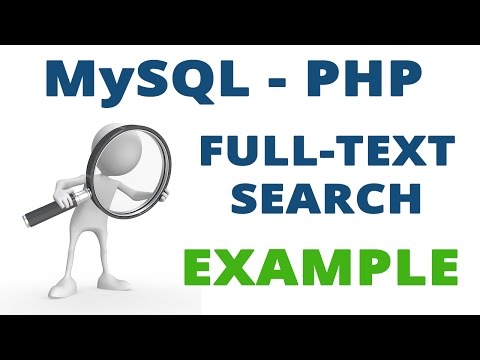 MySQL Full Text Search Example - Tutorial