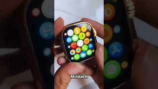 gold ultra premium smartwatch.#accessories #smartwatch #airpods #gadgetlife