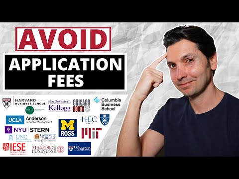How to AVOID Application Fees | 13 easy ways to obtain Application Fee Waivers