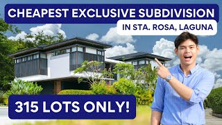 TRAVA | CHEAPEST HIGH END LOTS IN SANTA ROSA LAGUNA | NUVALI-GREENFIELD | PHILIPPINES