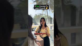 Free 9 powerBI courses #shorts