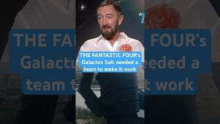 #FantasticFour Actor Ralph Ineson talks about the process of using a practical costume for Galactus