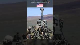 The 🇺🇲 M777 Howitzer Artillery Live-fire Exercise #shorts