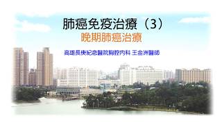 肺癌的免疫治療(3)-晚期肺癌治療｜【癌症E學苑】