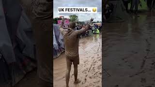UK festivals are DIFFERENT! 😂😭 #creamfields #shorts