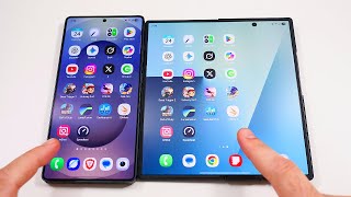 Galaxy S25 Ultra vs Galaxy Z Fold 7 Speed Test