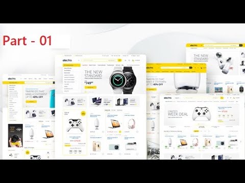 Electro theme install & demo import part-1 | how to create eCommerce website using electro Wp theme