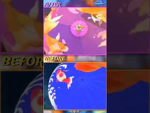 Kagura summer skin Before and after 🤯
