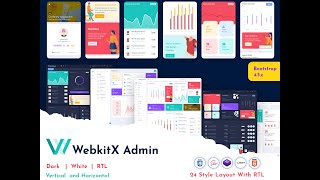LTR Boxed Version Creative Dashboard Design – WebkitX Admin