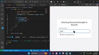 🔥 Build a Password Strength Checker in React with Tailwind CSS | Beginner-Friendly Tutorial 2025