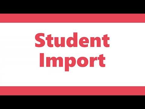 Eun Your School "student import "