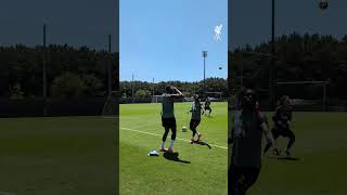 Two-touch drama with Ibou, Frimpong, Gakpo & Wirtz 🤣