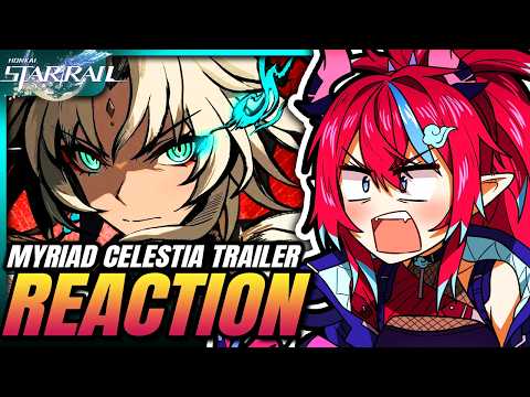 New Player Reacts to EVERY Myriad Celestia Trailer (Honkai Star Rail)